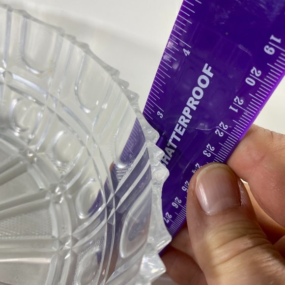 Amazing Cut Crystal large serving bowl - Picture 4 of 7